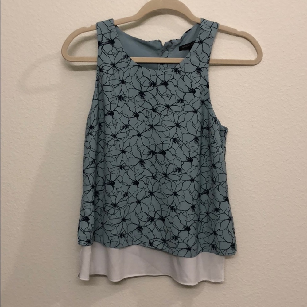 Floral banana republic top